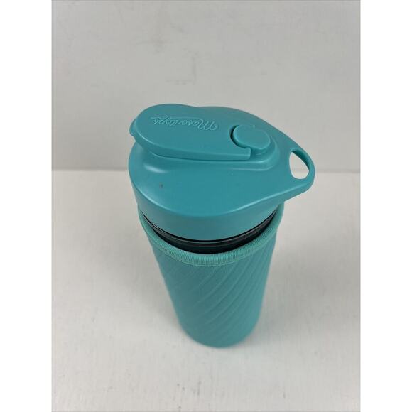 Masontops Mason Jar Hydration Kit Water Bottle - Turquoise - New In Box - Picture 4 of 6
